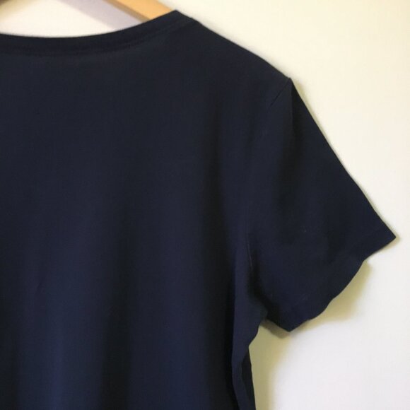 Eddie Bauer Dark Navy Blue Outdoor Essentials Short-Sleeve Tee - Picture 9 of 16